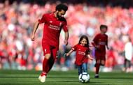 Mo Salah and his daughter
